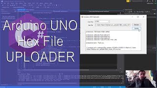 4 Arduino UNO kod hex yükleyici C Windows Forms Uygulaması C AVRDude [upl. by Massie]