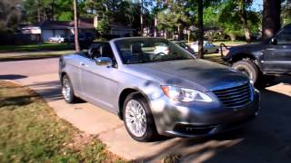 2013 Chrysler 200 Convertible Review [upl. by Mendive]