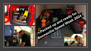 Packed up amp ready for Bonneville Speed Week 2024 Rocket 3 [upl. by Calandra]