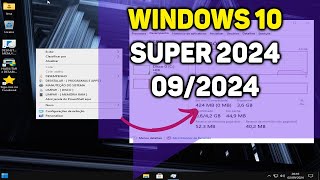 ✨🌟 WINDOWS 10 SUPER 2024 🌟✨AIO ULTRA OTIMIZADONOVA ATUALIZAÇÃO 092024 [upl. by Cristie]