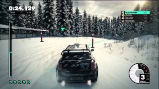 Dirt 3 Mini Countryman vs Bobsleigh Platinum Run Breakdown [upl. by Terra731]