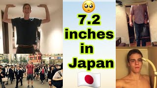 72 in japanwhat life is like being tall in Japan [upl. by Marienthal]