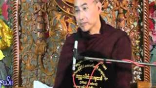 Mindful and balanced emotion by Ven Dr K Dhammasami Oxford Saydaw3 June 2015 [upl. by Tigram]