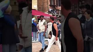 Hrithik Roshan in Italy 2024🇮🇹♥️ hirthikroshan bollywoodnews bollywood [upl. by Walther]