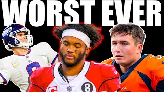 The WORST QB Draft Class In NFL History [upl. by Wasson300]