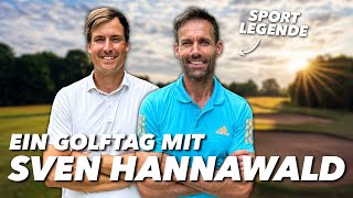 Mit ein bisschen Training könnte Sven Hannwald GolfProfi werden  Gut Golf [upl. by Andrews]