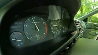 F22B1 linear acceleration in 2nd gear  1995 Honda Accord EX Coupe 5MT [upl. by Queena861]