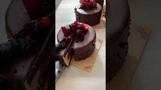 Mini chocolate cake🍰🥰😋cake shortsfeed shortvideo shorts chocolate pastries [upl. by Jaynell432]