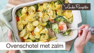 Ovenschotel broccoli met zalm [upl. by Aicelet]