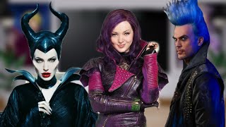 Deuses React Tik Tok da Malévola amp Mal as esposa e filha de Hades descendentes [upl. by Redep]