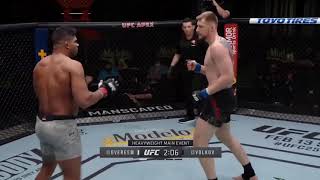 Alistair Overeem vs Alexander Volkov FullFight Highlights 06022021 [upl. by Maidy]