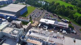 Aerial Video Polymer Chemie Bad Sobernheim by Nahecopter [upl. by Akoek]