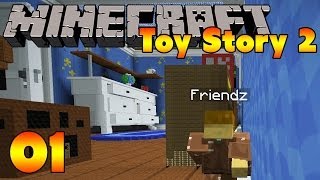 Toy Story 2 01 Pflanzenklettern Minecraft Adventure Map ft FreshFriendz [upl. by Nnylecoj]