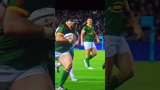 Thomas du Toit try Springboks vs Scotland 24 [upl. by Hakeem]