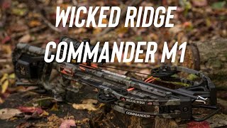 Wicked Ridge Commander M1 Crossbow Overview  Great Value In A Crossbow [upl. by Mort392]