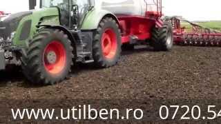 Tractor Fendt Second Hand la semanat cu semanatoare Horsch [upl. by Vento]