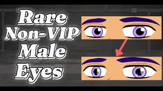 MovieStarPlanet  Rare NonVIP Male Eyes Tutorial [upl. by Tatiana]