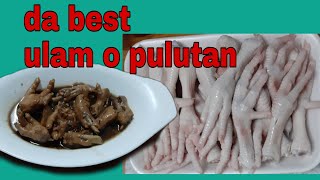 jolay classic chiken feet adobo [upl. by Thanos]