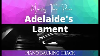 Adelaides Lament PIANO ACCOMPANIMENT [upl. by Animaj]