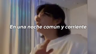 Jungkook  Night Dancer Cover Sub español [upl. by Auohp]