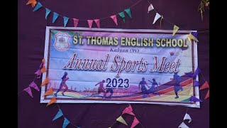 Annual Sports Meet2023 II St Thomas English School Kalyan west [upl. by Nanoc]