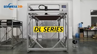 High extrusion industrial fast 3d print machine large printing size 1000mm 3d printer Dowell3d [upl. by Enneicul]