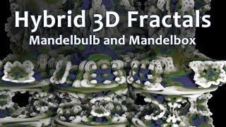 Morphing Fractals  Mandelbulb and Mandelbox [upl. by Nwahsar404]