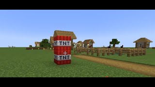 Minecraft  TNT Village [upl. by Domini]