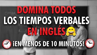 Aprende TODOS los tiempos VERBALES en INGLÉS CON SOLO ESCUCHAR [upl. by Nason]