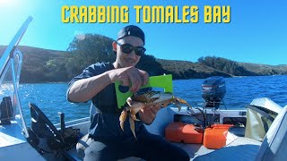 Crabbing with Hoop Nets in Tomales Bay for DUNGENESS CRAB [upl. by Kruse]