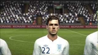 Angleterre  Italie PES 2012  EURO 2012 Quart de Finale N°4  CPU Vs CPU [upl. by Ahsikan]