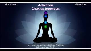 Chakras Supérieurs  4 ème chakra  5 ème chakra  6 ème chakra et 7 ème chakra  432 Hz [upl. by Llertnom335]