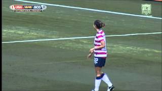 USWNT vs Scotland  Christen Press First Cap and Goal [upl. by Dnomyaw]