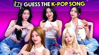 ITZY Guesses The KPop Song From The Dance Choreography ITZY [upl. by Fugazy]