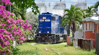 Chasing FECs Downtown Job on The Rarely Used Hialeah Water Plant Spur [upl. by Sredna]