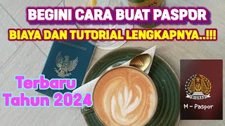 BAGAIMANA CARA BIKIN PASSPORTPASPOR BIAYA DAN TUTORIAL LENGKAP TAHUN 2024 sulfanisulfani [upl. by Kore849]