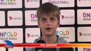 Zac Janetzki  7 News Crows Experience [upl. by Rambow161]