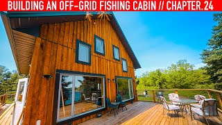 OPENING DAY  Building An OffGrid Fishing Cabin  Chapter 24 [upl. by Sualohcin]