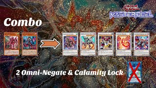 New Kashtira Diabellstar combo Calamity Lock Yugioh Master Duel [upl. by Akiem]