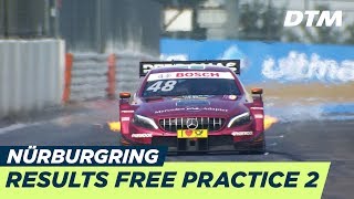 Results amp Highlights Free Practice 2  DTM Nürburgring 2018 [upl. by Rovit263]