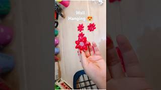 Beautiful heart Wall decor✨💡 craft video viralvideo ytfeed short diy walldecor wallart art [upl. by Ardnosac445]