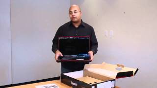 Toshiba Qosmio X505 Unboxing HD [upl. by Ellerret]