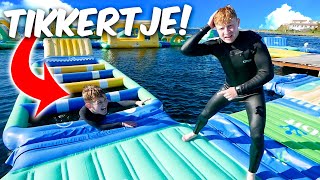 EXTREEM TIKKERTJE OP WATERPARK CHALLENGE [upl. by Octavie]