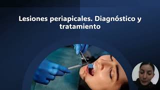 Lesion periapical Diagnostico y tratamiento [upl. by Anihtyc]