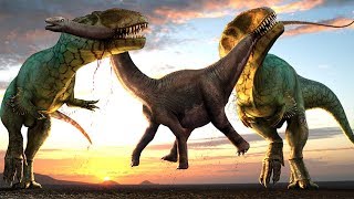 TOP 10 Largest DINOSAURS EVER [upl. by Shiri]