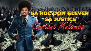 AU MINISTRE MUTAMBA  LA RDC DOIT ELEVER SA JUSTICE [upl. by Inalawi]