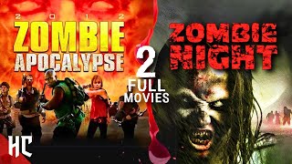 Zombie Apocalypse  Zombie Night  Full Zombie Horror Movie  Double Feature [upl. by Gilmour]