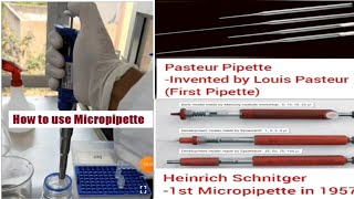 micropipette and its parts I micropipette principle parts and use I Instrument and Tech Guru [upl. by Zrike]