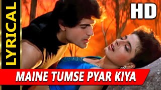 Maine Tumse Pyar Kiya With Lyrics  Kumar Sanu Sadhana Sargam Aulad Ke Dushman 1993 Songs  Armaan [upl. by Kcirtapnaes133]