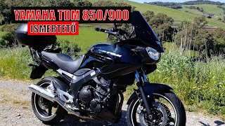 Yamaha TDM 850TDM 900 19912010 motorismertető [upl. by Ramilahs]